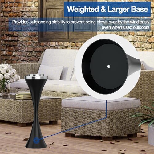 RELIANCER Floor Standing Ashtray w/Detachable Cigar Container, Stainless Steel - Image 6