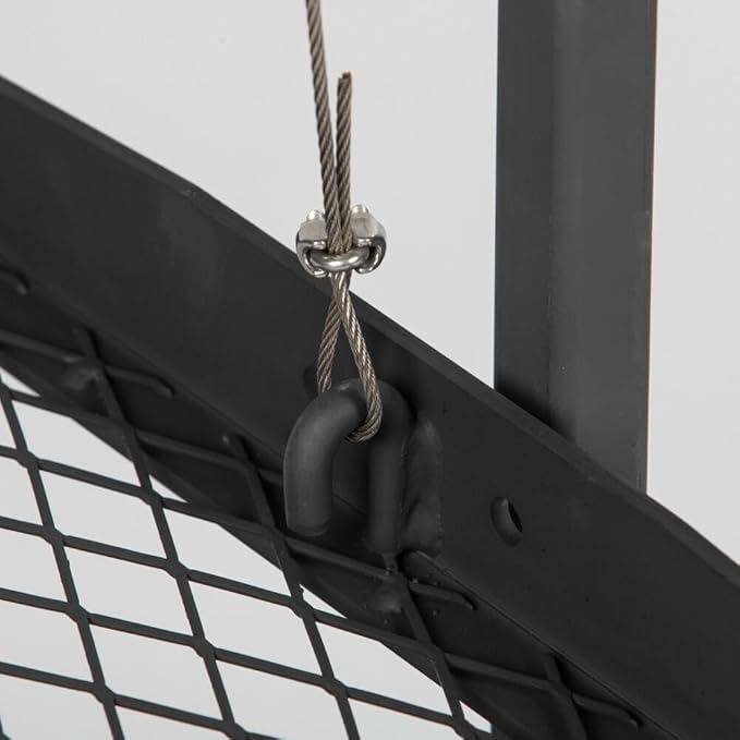 TITAN GREAT OUTDOORS Ash & Ember Adjustable Campfire Asado Grate and Griddle, Open Flame Adjustable Wood Cooking Surface