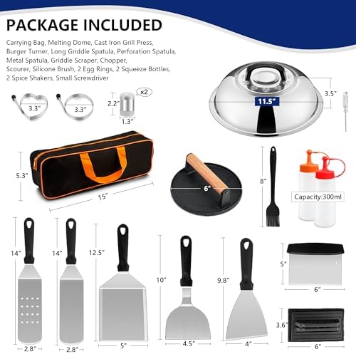 Joyfair 18Pcs Griddle Accessories Kit - Image 6