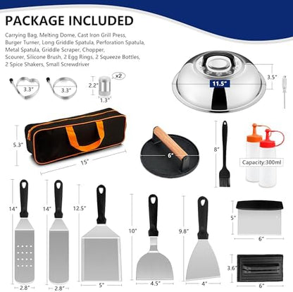 Joyfair 18Pcs Griddle Accessories Kit - Image 6