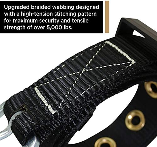 AFP Tongue Buckle Body Harness, Heavy-Duty Tool Safety Belt, Construction - Image 4