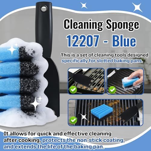 8 Pcs Sponge + 2 Scraper Kit 12207, Compatible - Image 2