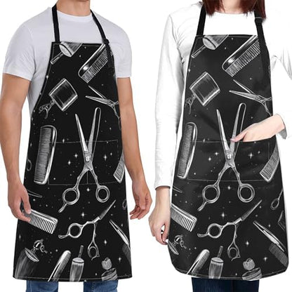 Art Apron with Pocket for Women Men - Image 6