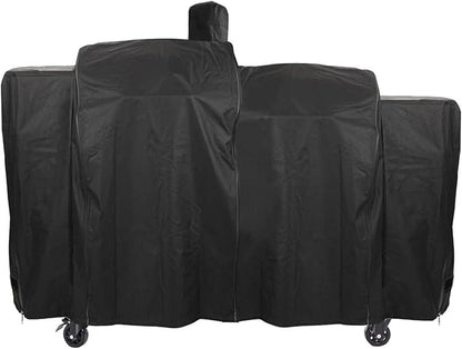 ZJYWSCH Grill Cover for Pit Boss Platinum KC Combo Wood Pellet & Gas Grill Outdoor Waterproof Pit Boss KC Combo Grill Cover PB1285KC 600D Heavy Duty