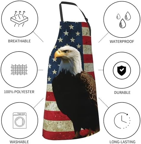 Art Apron with Pocket for Women Men - Image 3