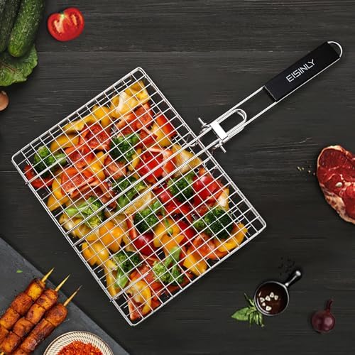 Eisinly BBQ Grilling Basket for Outdoor Grill - Image 7