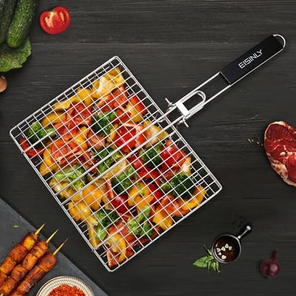Eisinly BBQ Grilling Basket for Outdoor Grill - Image 7