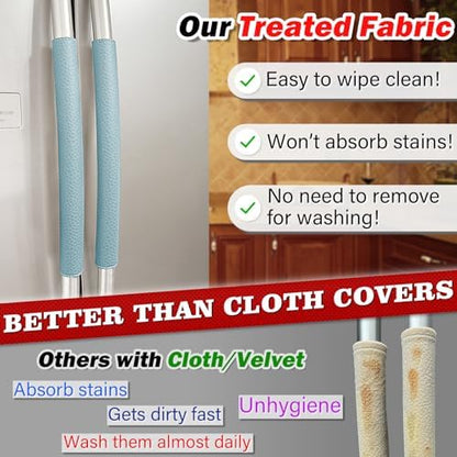 Refrigerator Door Handle Covers, Adjustable Appliance Handle Covers, Keep Your - Image 3