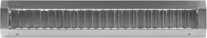 Repa Market 21" x 3" Inch Air Grille for Round Spiral Ducts - Adjustable Double Louvre Blade - Galvanized Ventilation Cover - Side Fit Round Surface Canal Ducting from 7" to 15.75" Inches