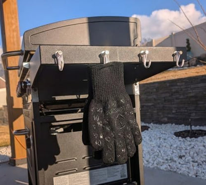 Grill Armor Oven Gloves with Fingers – Extra Long Cuff, 932°F Heat, Fire & Cut - Image 7
