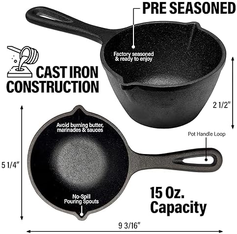 Small Cast Iron Basting Pot - Image 2