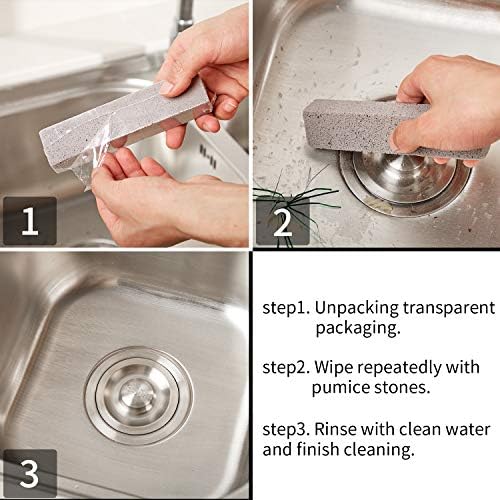 Chinco 48 Pcs Pumice Stick for Cleaning, Pumice Stone Stove Oven Toilet - Image 6