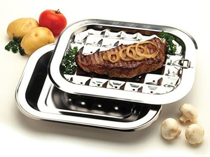 Norpro Broil/Roast Pan Set, 12 inches, One Color - Image 2