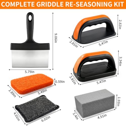 11 in 1 Cleaning Kit for Blackstone Griddle All Models and Other Grills - Image 4