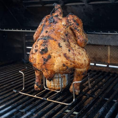 Beer Can Chicken Holder for Grill and Smoker, Premium Grade Stainless Steel - Image 6