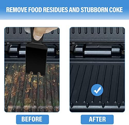 XYK 2 Pack Grill Spatula Scraper - Image 3