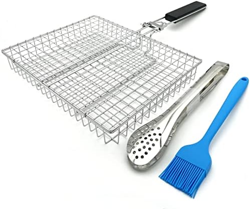 Large Capacity Barbeque Grill Basket by HTIAM