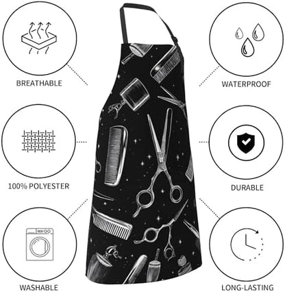 Art Apron with Pocket for Women Men - Image 3