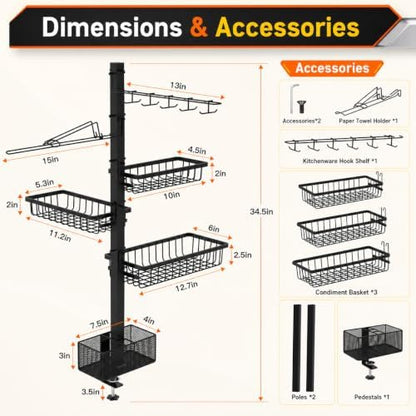 Griddle Caddy for Blackstone Griddle Accessories - Image 6