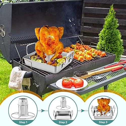 P&P CHEF Beer Can Chicken Holder - Image 6