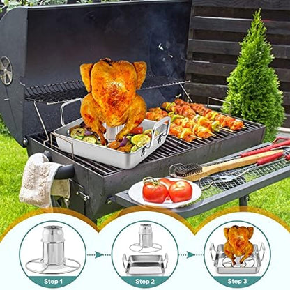 P&P CHEF Beer Can Chicken Holder - Image 6