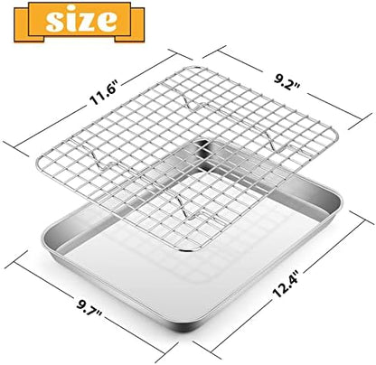 Stainless Steel Baking Sheet - Image 2