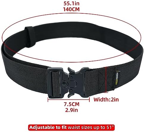 MELOTOUGH 2" Nylon Web Work Tool Belt - Image 2