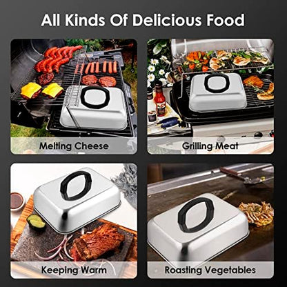 9” Griddle Basting Cover - Image 4