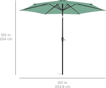 Best Choice Products 10ft Outdoor Patio Umbrella, Outdoor Table Umbrella - Image 7