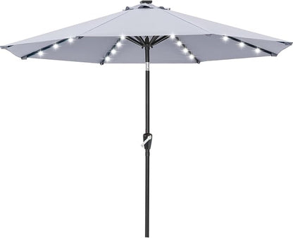 ABCCANOPY Solar Led Patio Umbrella by ABCCANOPY