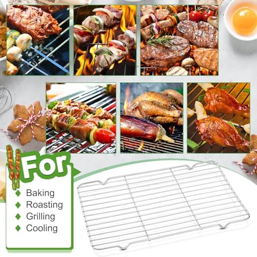 Decymis Cooling Rack and Baking Rack, Stainless Steel - Image 5