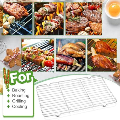 Decymis Cooling Rack and Baking Rack, Stainless Steel - Image 5
