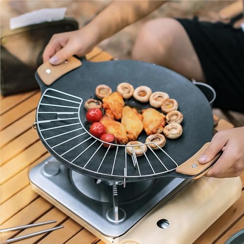 Pot Lid Knob 2pairs Solid Wood Barbecue Pan Heat Resistant Insulated Grip - Image 3
