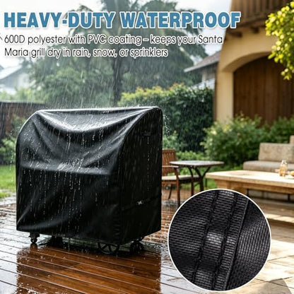 Santa Maria Grill Cover for TAGWOOD BBQ Argentine Wood Fire & Charcoal BBQ Grill - Image 3