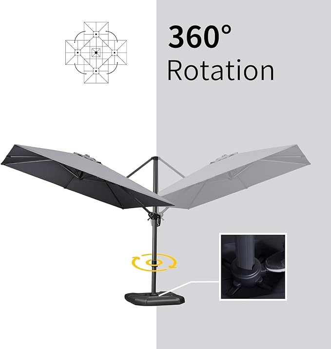 PURPLE LEAF Patio Umbrella - Image 7