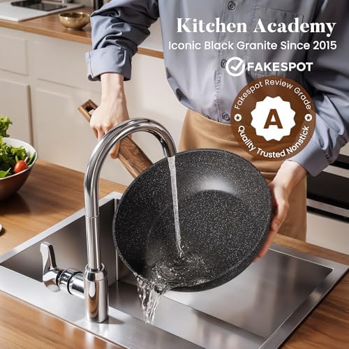 Kitchen Academy 17Pcs Pots and Pans Set - Image 2