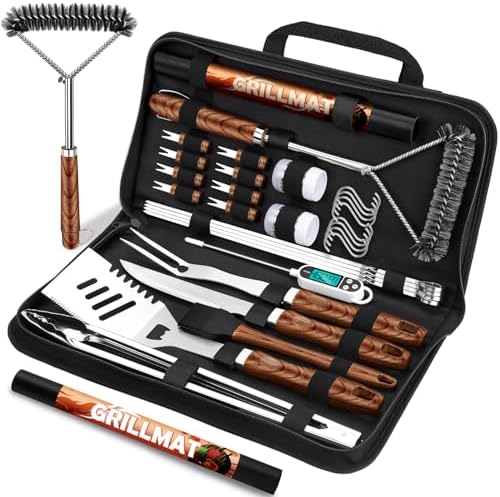 RINPIR 31pcs BBQ Grill Accessories Gifts by RINPIR
