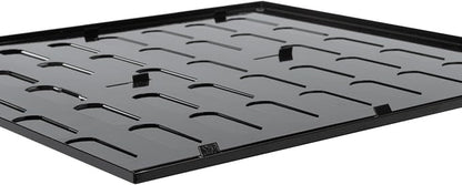 Vent Systems 12" x 12" Inch (Outer Dimensions) Metal Air Vent Grille - Black Adjustable Register Vent Cover - Open/Close Air Supply Intake Wall Vent - Heating/Cooling Ceiling Grille for House, Garage