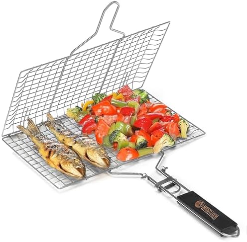 Mountain Grillers BBQ Grill Basket by MountainGrillers