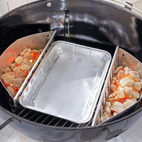Drip Pans for Weber, Disposable Aluminum Foil Grease Trays for Weber Grills - Image 7