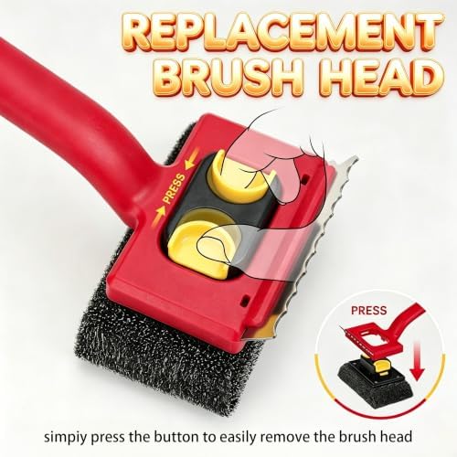 Steam Grill Brush, Bristle-Free BBQ Grill Cleaning Brush - Image 6