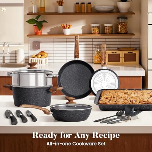 Kitchen Academy Induction Cookware & Bakeware Set - Image 5