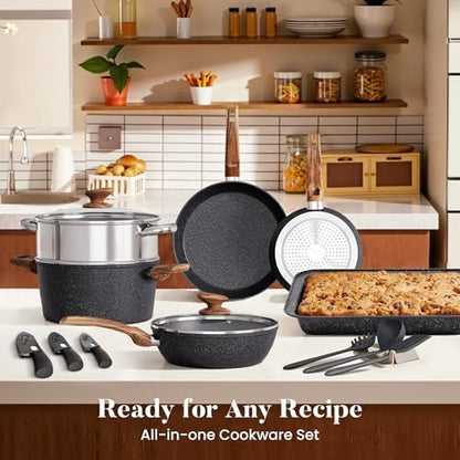 Kitchen Academy Induction Cookware & Bakeware Set - Image 5