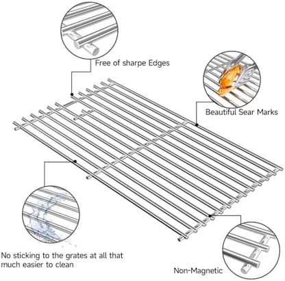 15'' x 22.5'' Stainless Steel Grill Cooking Grid Grate - Image 4