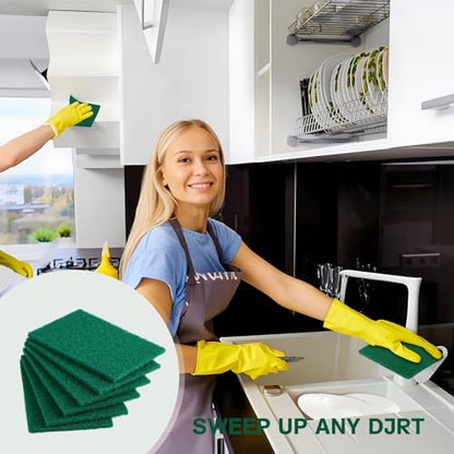 100 Pcs Scouring Pads, Dish Scrubber Scouring Pads - Image 5