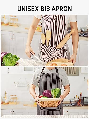 Syntus Apron for Men Women, Adjustable Cooking Kitchen Apron - Image 7