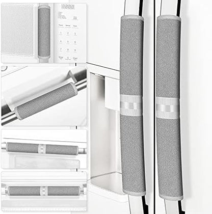 Refrigerator Door Handle Covers, Keep Your Kitchen Appliance Clean from Food by ELCOOR