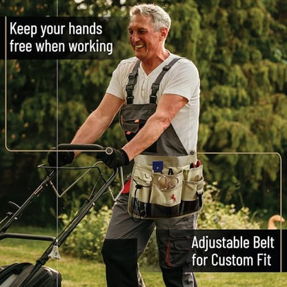 UNCO- Adjustable Gardening Belt, 7 Pockets, Cut and Water Resistant, Garden - Image 5