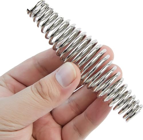 2pcs BBQ Spring Handles, 4.3" Stainless Steel Heat Dissipating - Image 4