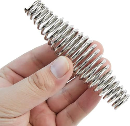 2pcs BBQ Spring Handles, 4.3" Stainless Steel Heat Dissipating - Image 4